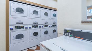 On-site laundry facilities